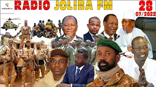 La Revue de Presse de la RADIO JOLIBA FM du 28 JUILLET 2022