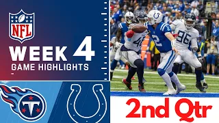 Indianapolis Colts vs. Tennessee Titans Full Highlights 2nd QTR | NFL Week 4, 2022