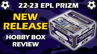 ALL-NEW EPL PRIZM! 2022-23 Panini Prizm Premier League Soccer Hobby Box Review