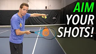 How to AIM your tennis shots!