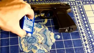 Быстрая зарядка пневматического пистолета МР-654к / Quick charge air pistol MP-654K