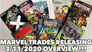 New Marvel Trades Releasing (3/11/2020) Overview!