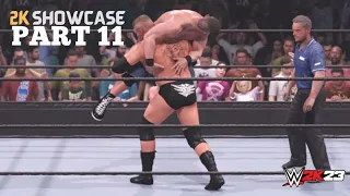 WWE 2K23: Brock Lesnar vs John Cena (BACKLASH) (2K Showcase) (Part 11) (PS4 slim)