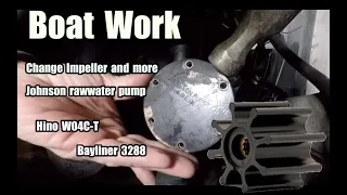 Fast Hino impeller change (Bayliner 3288)