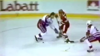 Sergei Makarov Сергей Макаров - Dangle on Rod Langway (CC 1984)