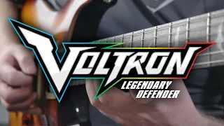 Voltron Legendary Defender Theme on Guitar