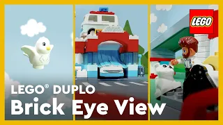 Car Wash Party | LEGO® DUPLO Brick Eye View #Shorts