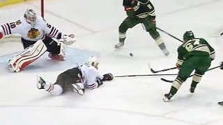 Granlund fakes out Crawford with backhander