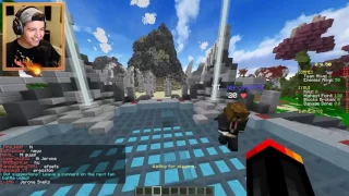 50 vs 2 VOLCANO FAN BATTLE!   with PrestonPlayz & JeromeASF