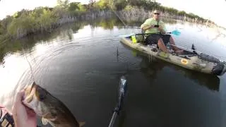 HoT Morning and Fun times, Kayak Bass Fishing, with Friends