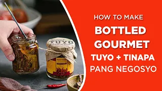 HOW TO MAKE GOURMET TUYO AND TINAPA FOR YOUR BUSINESS