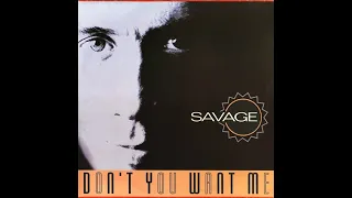 Savage – Don't You Want Me (Ice Original Mix) HQ 1994 Eurodance