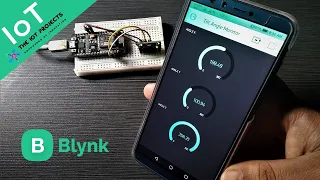 Monitor MPU6050 Tilt Angle on Blynk using NodeMCU ESP8266