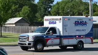 Tulsa Ladder 27, EMSA Ambo 137 Responding