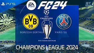 FC 24 Borussia Dortmund vs PSG | Champions League 2024 | PS5