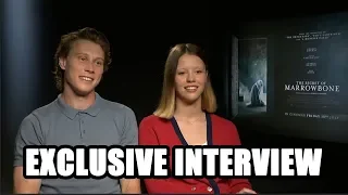 The Secret of Marrowbone - George MacKay and Mia Goth - Exclusive Interview