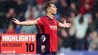 Highlights CA Osasuna vs Granada CF (2-0)