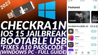 Checkra1n Jailbreak iOS 15 USB | Checkra1n for Windows | Checkra1n iOS 15 Windows USB | 2023