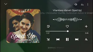 Vilambara Idaiveli (Sped Up) | Imaikkaa Nodigal | Reels Trending Song