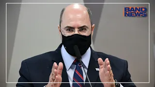 "Não sou porteiro, não vai me intimidar", diz Witzel a Flávio Bolsonaro