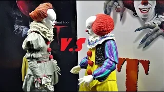 Taking a look at Neca's Ultimate IT '17 and '90s  Pennywise figures