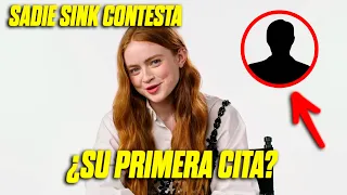 SADIE SINK cuenta sus PRIMERAS VECES: su PRIMERA CITA, su PRIMER AMIGO, primer famoso que la siguió