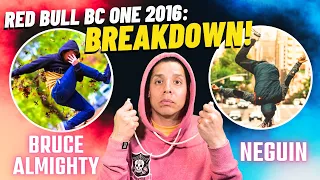 Bruce Almighty vs Neguin: BREAKDOWN! (Red Bull BC One 2016)