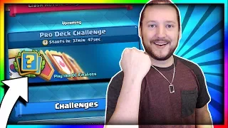 NEW 'PRO DECK' CHALLENGE!! How to Get 9 Wins!! Clash Royale - Special Event Challenge