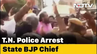 Tamil Nadu Police Arrests State BJP Chief As Party Dares Government With Vel Yatra