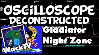 Sonic 3 and Knuckles - Gladiator Night Zone - Oscilloscope Deconstruction