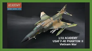 1/32 SCALE USAF F-4E  PHANTOM Ⅱ Vietnam War#F4,#PHANTOMⅡ