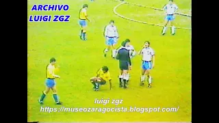 REAL ZARAGOZA - LAS PALMAS 1981 - 1982