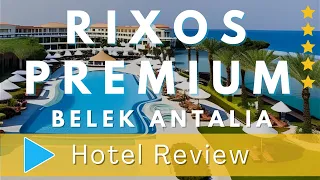 Rixos Premium Belek Hotel Review | A Luxurious All Inclusive Resort Experience