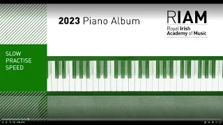 Grade 5: Little Prelude BWV 936 (Slow Version) RIAM Piano Album 2023