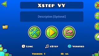 Geometry Dash passed my 5 level Xstep VY!