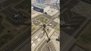 Ukraine halicopter attack on Russian military base #ukrainewar #gta5 #short