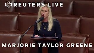 LIVE: Rep. Marjorie Taylor Greene discusses House speakership