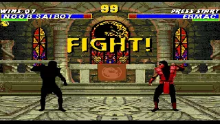 Полное прохождение Ultimate Mortal Kombat 3 - Noob Saibot (SEGA)