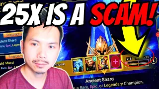 WATCH THIS FIRST! MATH EXPOSED! NEW 25X PROGRESSIVE CHANCE SUMMON EVENTS | RAID: SHADOW LEGENDS