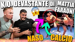 REAZIONE AI MATCH DI KICKBOXING DI MATTIA FARAONI! *ko assurdi* 😱👊