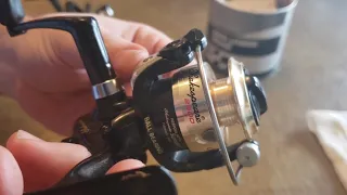 Shakespeare 2500 and Shakespeare 35 spinning reel breakdown and rebuild