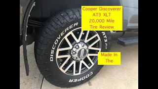 Cooper Discoverer AT3 XLT 20,000 Mile Review #Cooper #TireReview