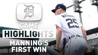 Tigers Highlights: Matt Manning's 1st Win