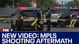 New video shows people scattering from Minneapolis mass shooting