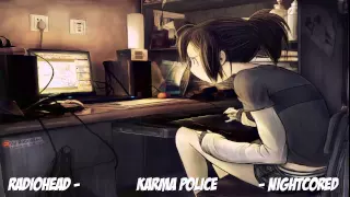 Radiohead - Karma Police - Nightcore