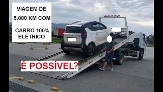 Viagem de 5.000 Km com Carro elétrico l Trecho de ida - Caoa Chery Icar