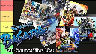 Sengoku BASARA Games Tier List