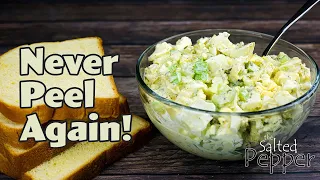 Easy Egg Salad ~ No Peeling the Eggs!