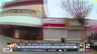 Body cam video released in Baltimore Police-involved shooting