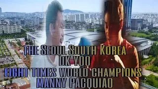 Manny Pacquiao muli natin makikita SA loob Ng boxing ring|exhibition fight with DK YOO